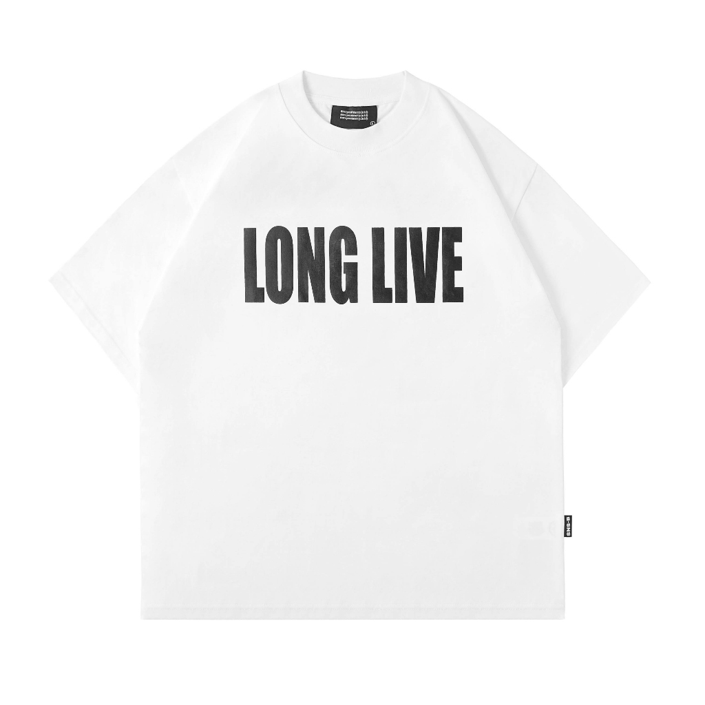 SNSB WORLD | LONG LIVE.WHITE I TSHIRT I SORRYNOTSORRY.BI+CH I SNSB Original Kaos