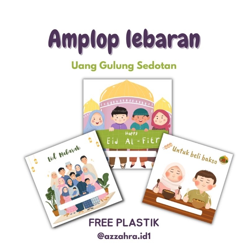 

[Part 3] Amplop lebaran | Amplop gulung