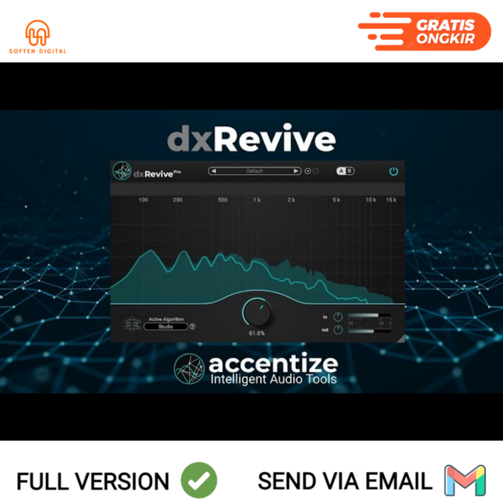 Accentize - dxRevive Pro - VST PLUGIN universal plug-in for speech restoration, designed to improve 