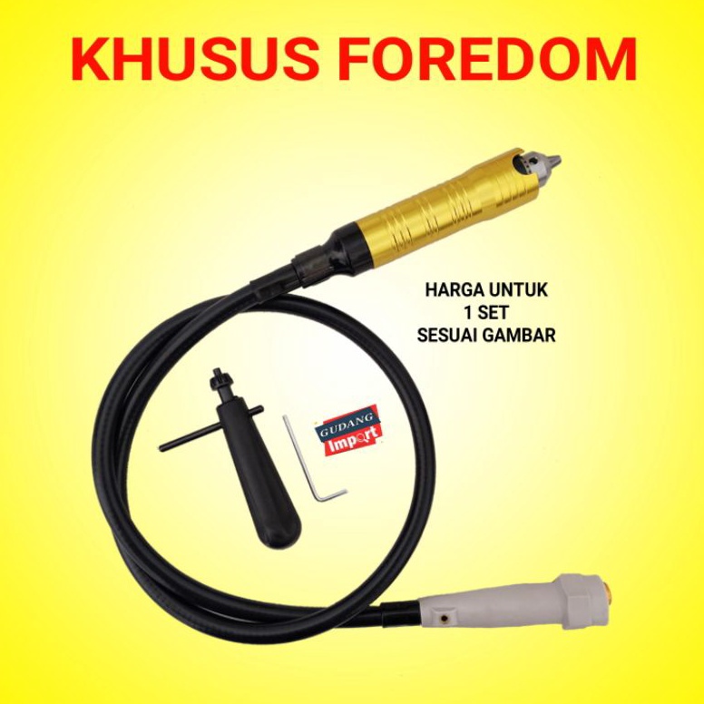SALE KABEL FLEXIBLE FLEXIBEL SAMBUNGAN MESIN BOR TUNER CUNER PORTING FOREDOM 6MM