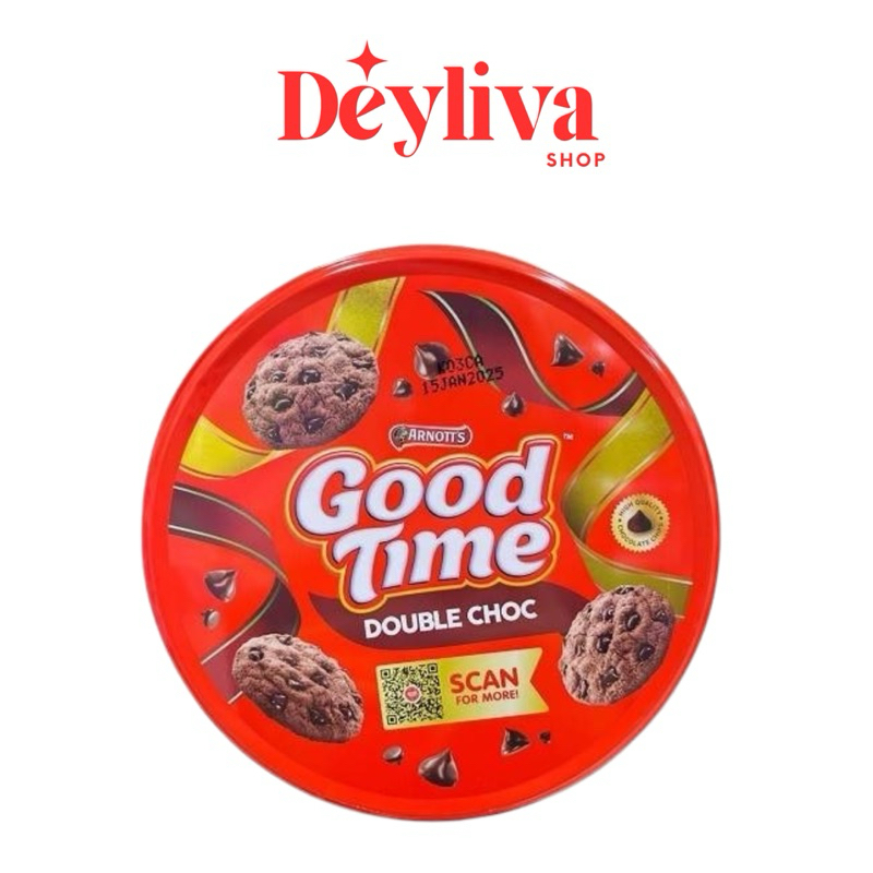 

GOOD TIME ASSORTED COOKIES DOUBLE CHOC 149 GR | EXP 2025