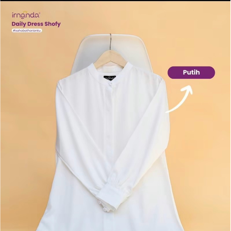 irnanda dress gamis polos