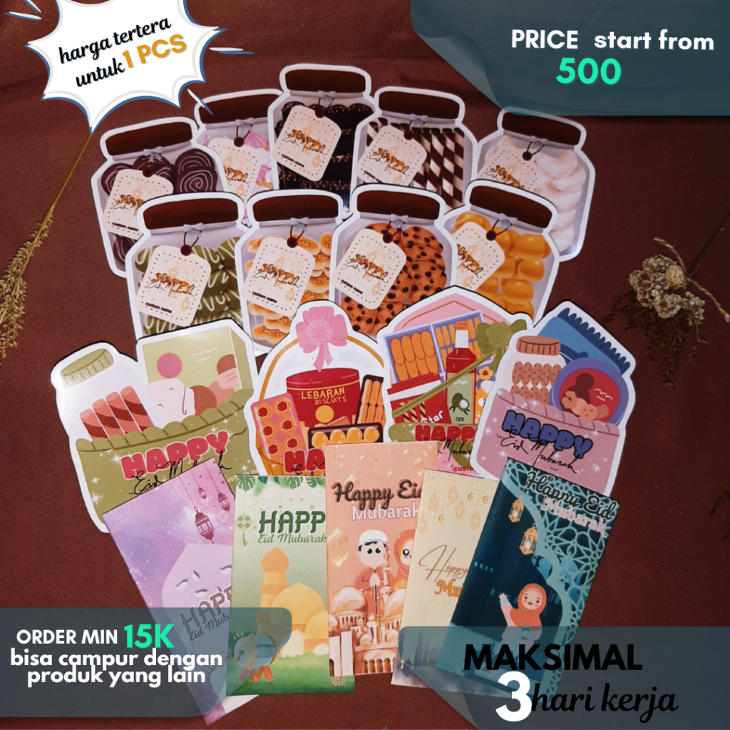 

AMPLOP LEBARAN IDUL FITRI |CUSTOM TEXT