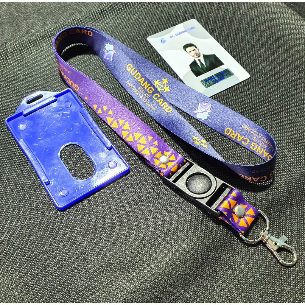 

CETAK TALI LANYARD PRINTING (SATU PAKET) SUBLIME 1,5 CM GANTUNGAN IDCARD