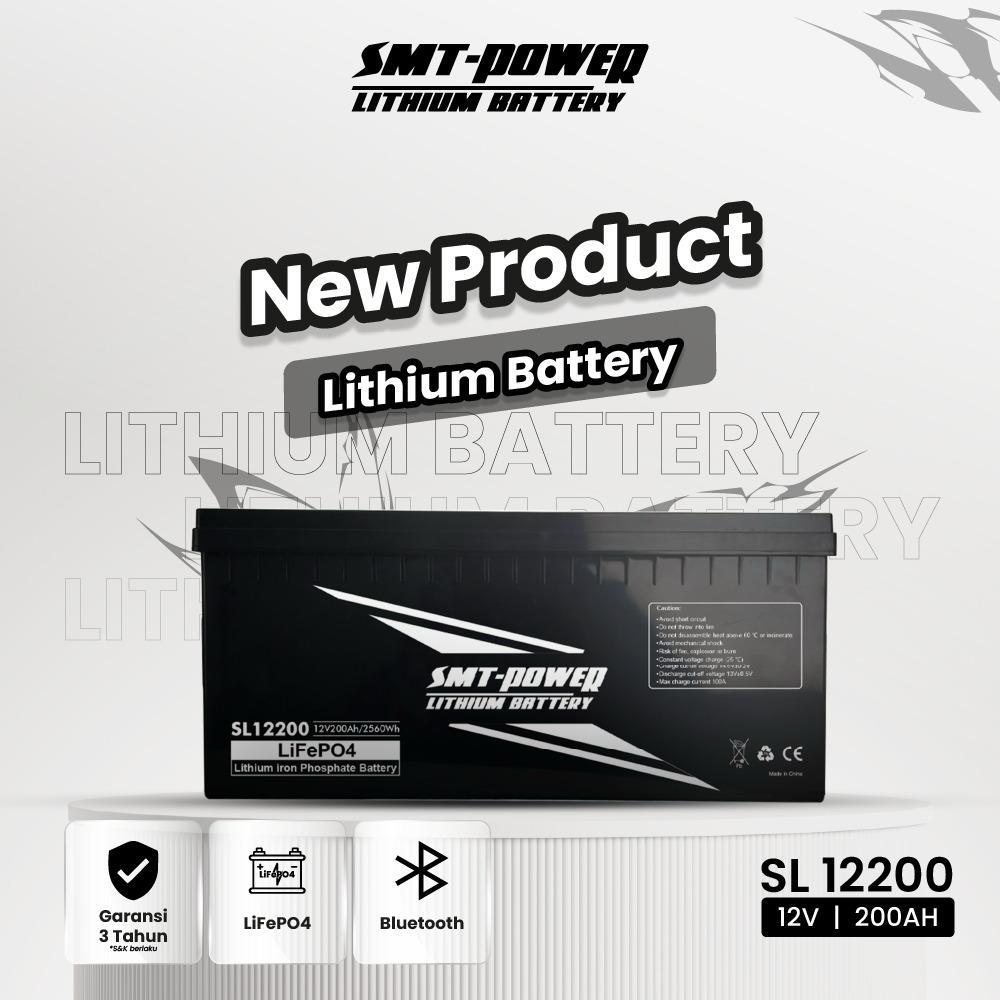 Battery Lithium Samoto SL100 - 12V 200AH- baterai lithium