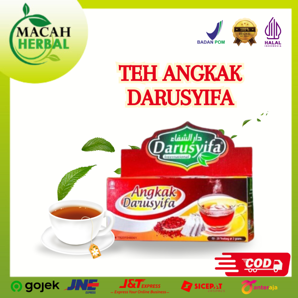 

KEMASAN BARU - TEH CELUP ANGKAK DARUSYIFA - TEH ANGKAK PREMIUM - TEH CELUP HERBAL ORIGINAL