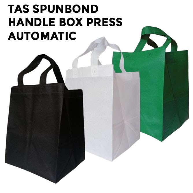 

Tas Polos Spunbond Handle Box Press Automatic 75 GSM 24x41cm - Isi 12
