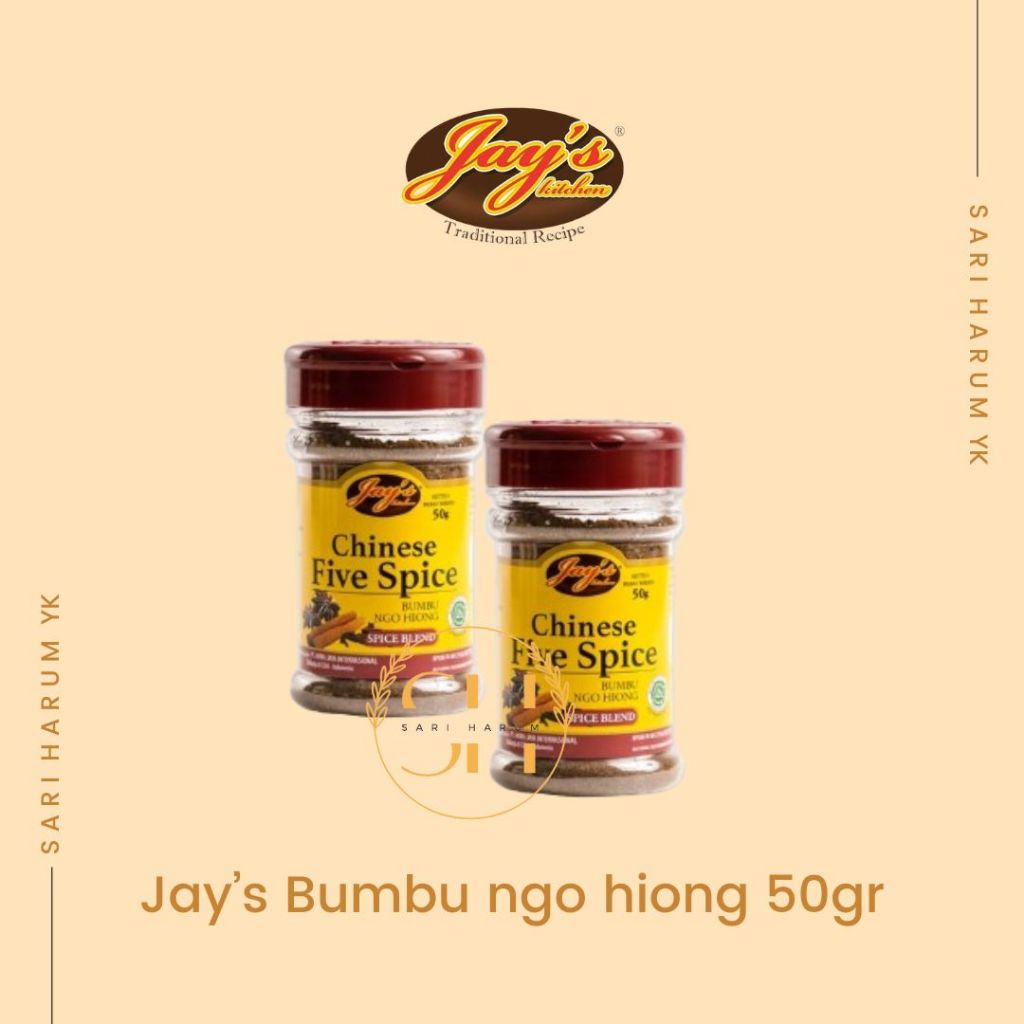 

Bumbu ngohiong Chinese five Jays 50gr