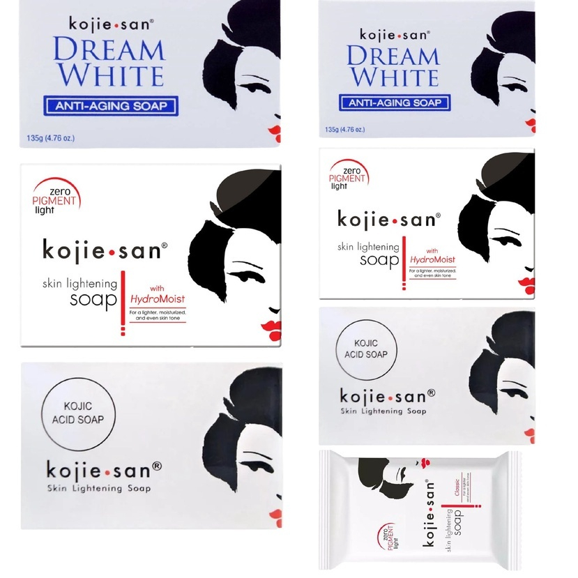 KOJIE SAN / SABUN MANDI / FACE CREAM / DREAM WHITE / SKIN LIGHTENINIG // PANDALOVELY