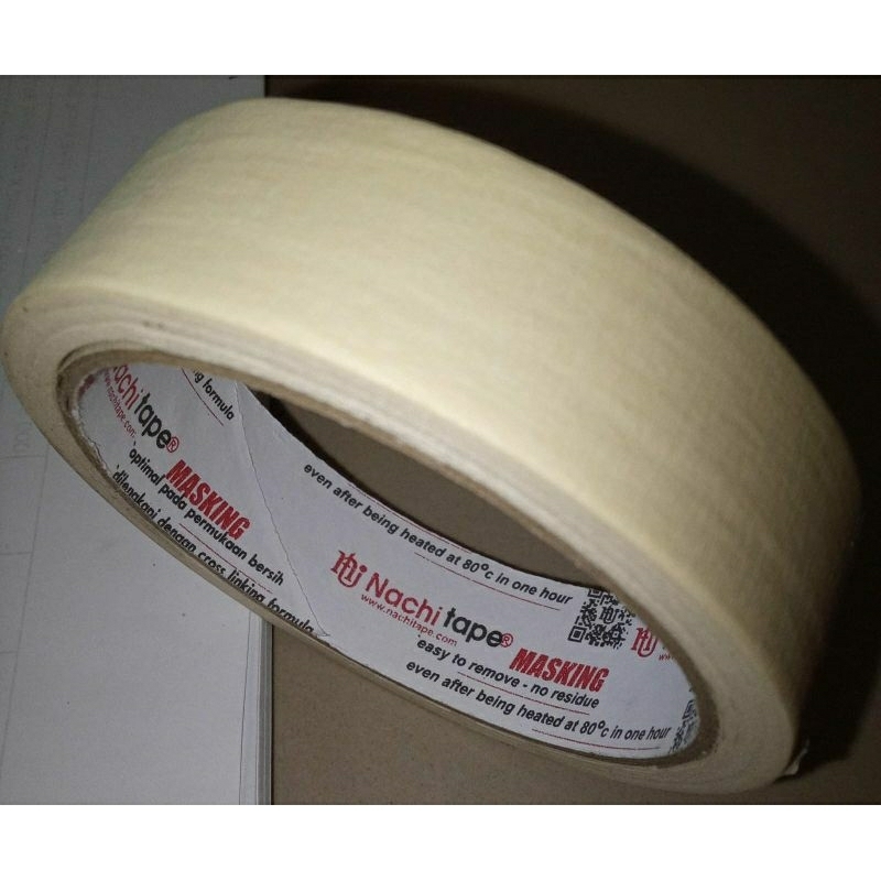 

masking tape nachi 24mm isolasi kertas 1 inch selotip kertas 24mm lakban kertas