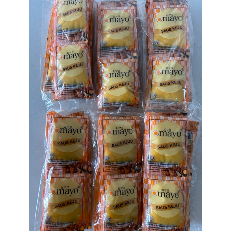 Omayo Saus Keju Sachet isi 10