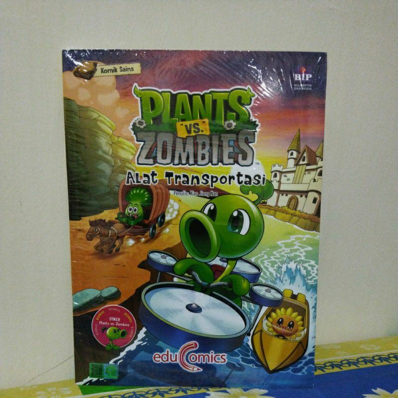 SERI PLANTS VS ZOMBIE - KOMIK SAINS - ALAT TRANSPORTASI