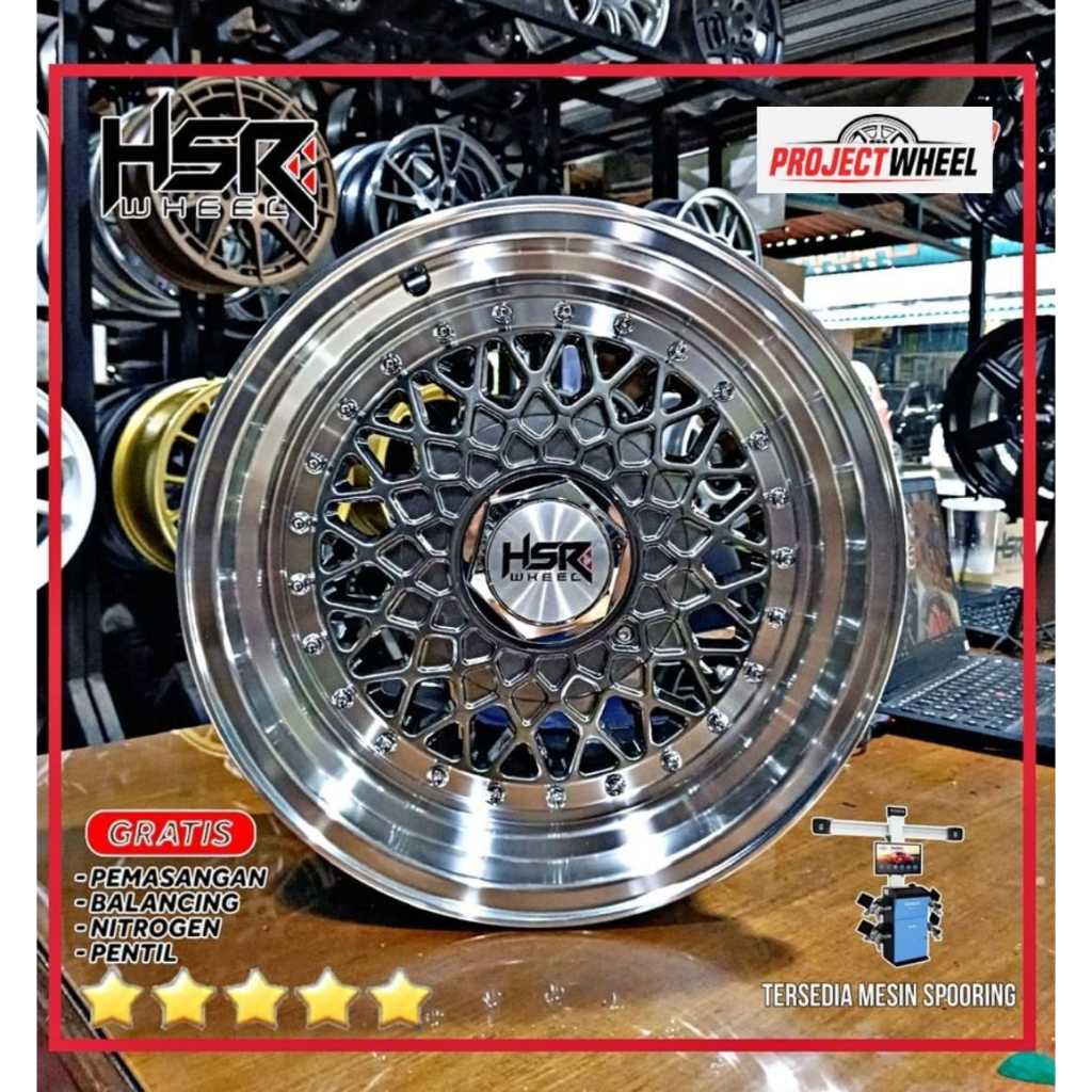 Velg Mobil Celong Ring 15 Lebar 7-8 Untuk Mobil Brio Agya Ayla Dll