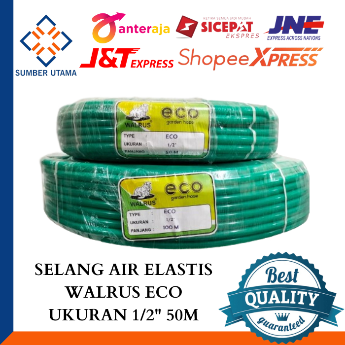 [BACA DESKRIPSI] Selang Dop / Selang Dof/ Selang Walrus Eco Ukuran 1/2 - 50M