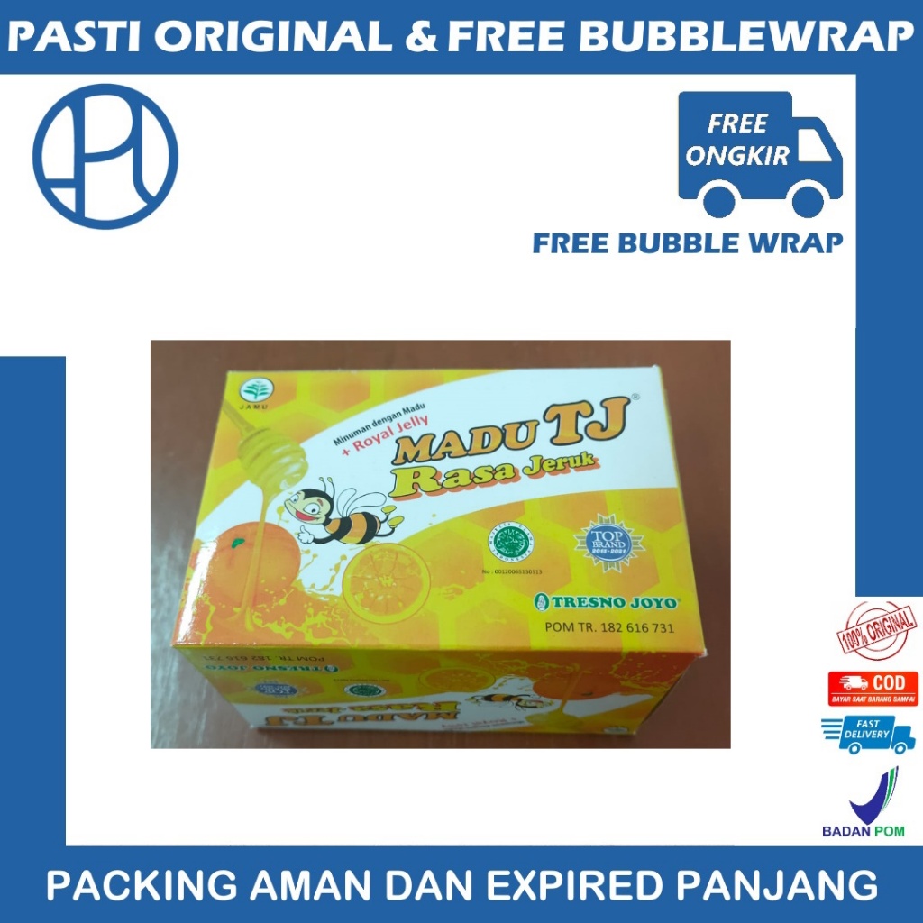 

MADU TJ RASA JERUK BOX ISI 12 SACHET