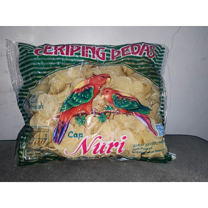 

ceriping singkong pedas cap nuri 500gr