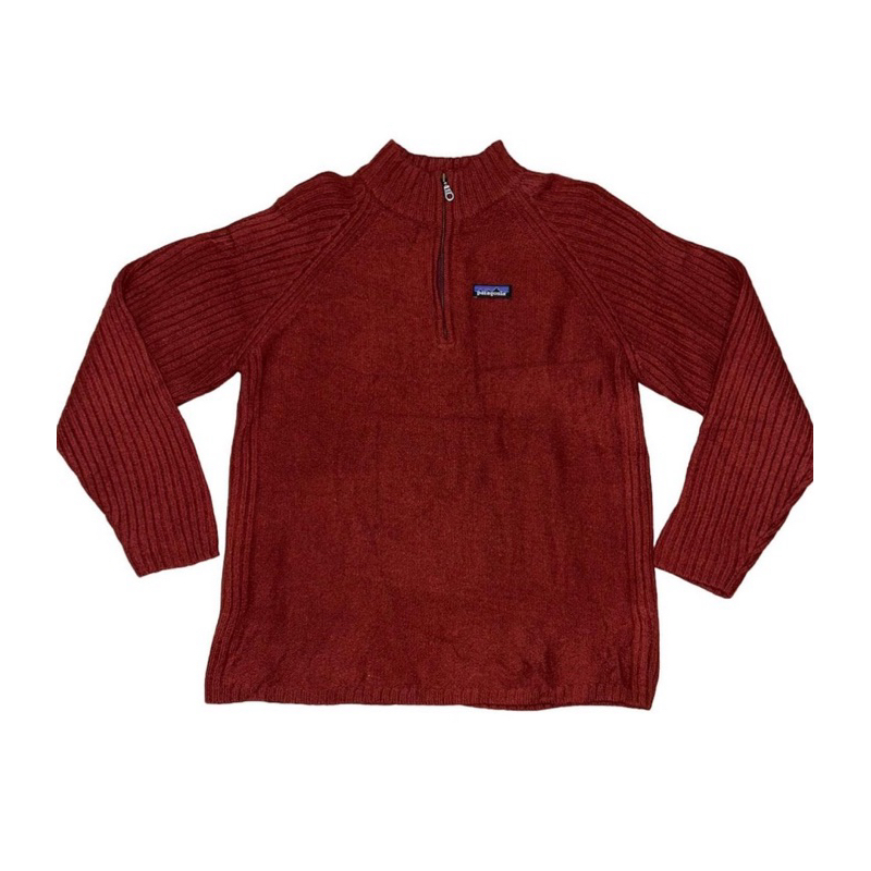 Jaket Wool Knitt Patagonia / Rajut Patagonia / Sweater Halfzip Patagonia