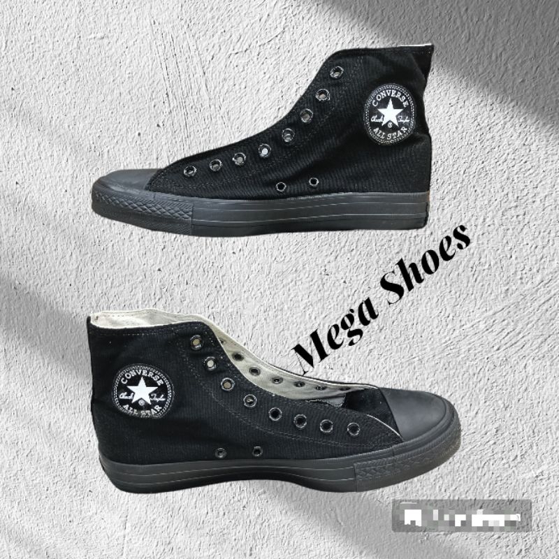 Sepatu Converse All Star All Black HI (Tinggi)