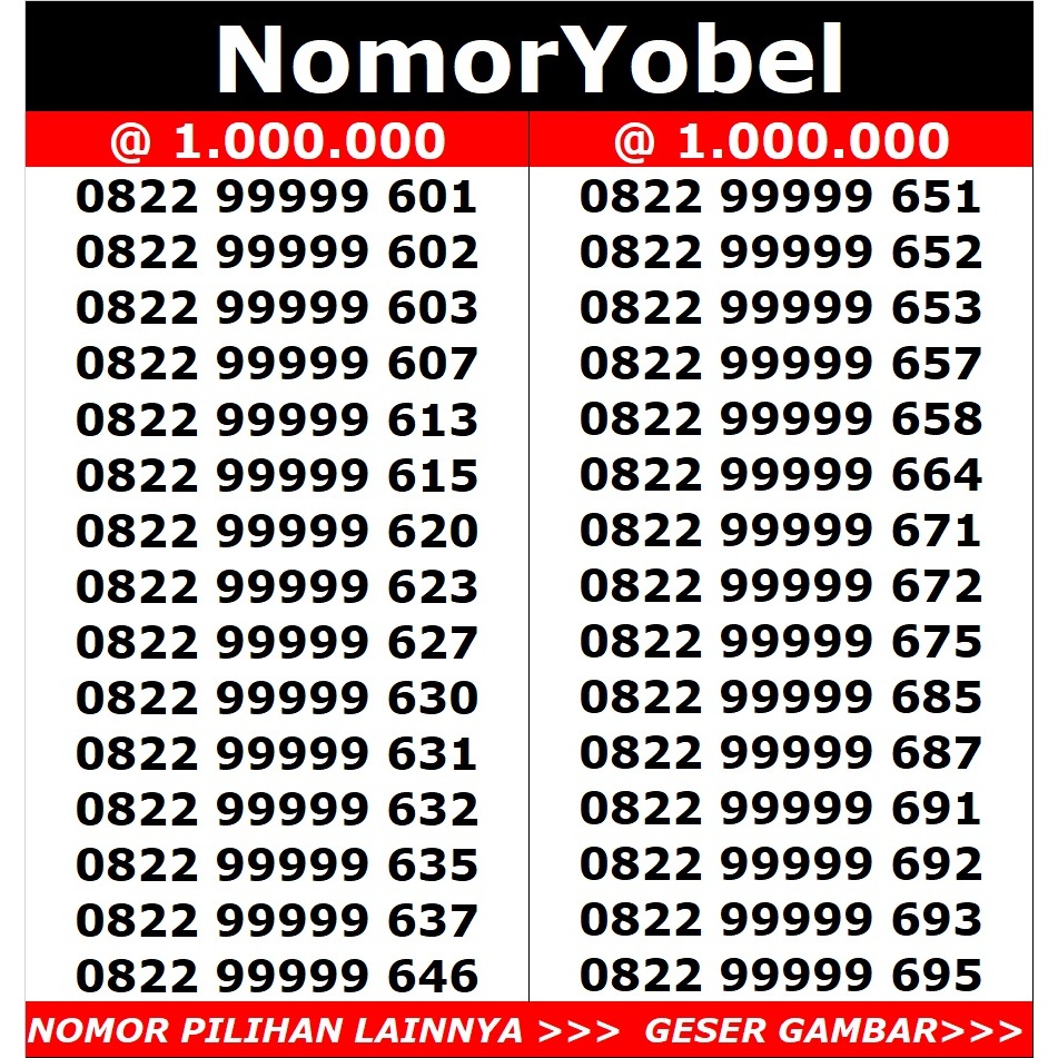 nomor cantik telkomsel simpati 4G 1000k-33