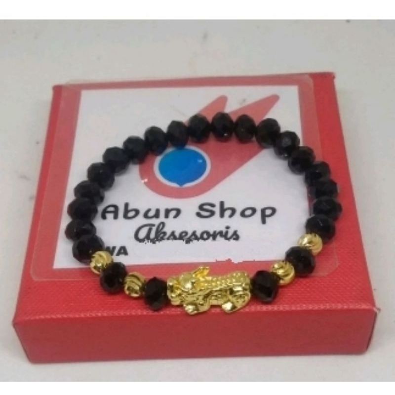 Gelang Batu Cristal pixiu