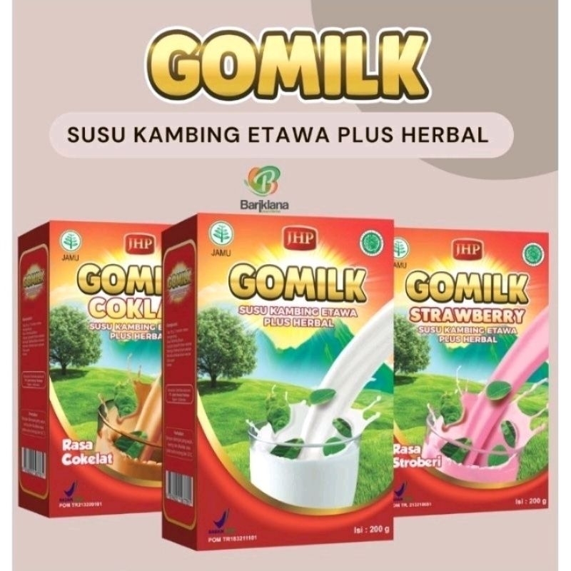 

Gomilk Susu Kambing Etawa Plus Herbal Pilihan