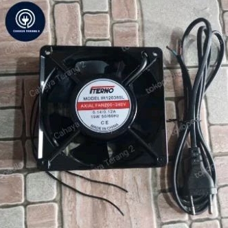 Cooling Fan AC 220V 12x12cm Kipas Fan Panel 4 inch