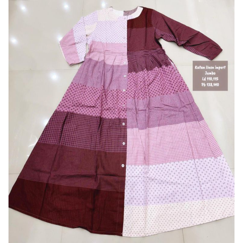 Gamis Import / Inayah exclusive / Gamis Katun HQ / Gamis replika / Gamis wanita kekinian