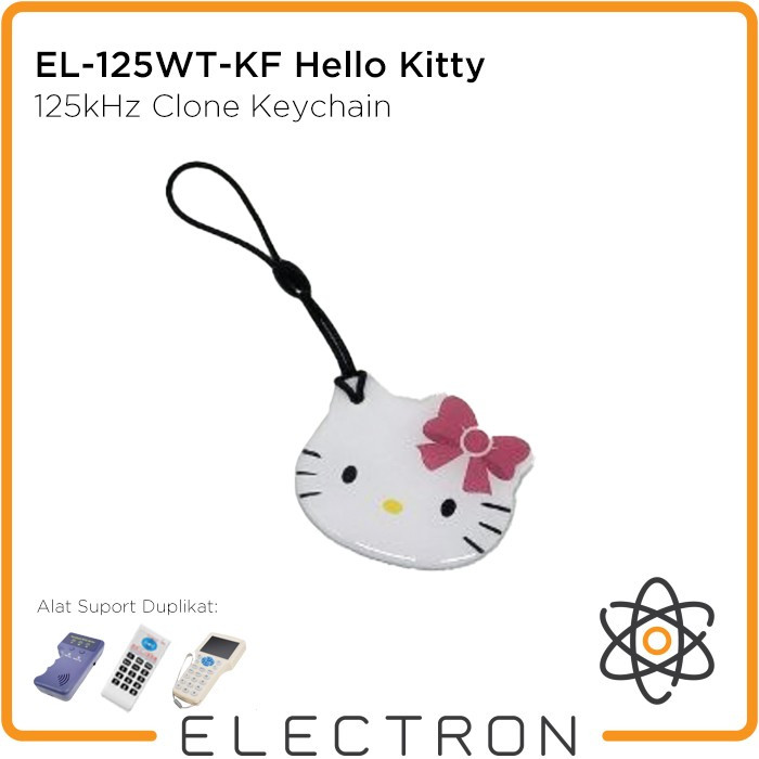 

EL-125WT-KF Hello Kitty RFID 125kHz T5577 Rewritable Clone Keyfob Copy