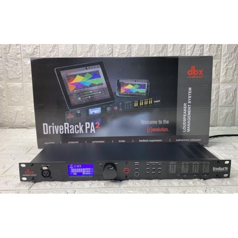 MANAGEMENT DBX DRIVERACK PA2/DLMS