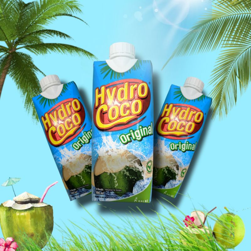 

Hydro Coco Minuman Penyegar dan Menambah Stamina Bagi tubuh 500ml