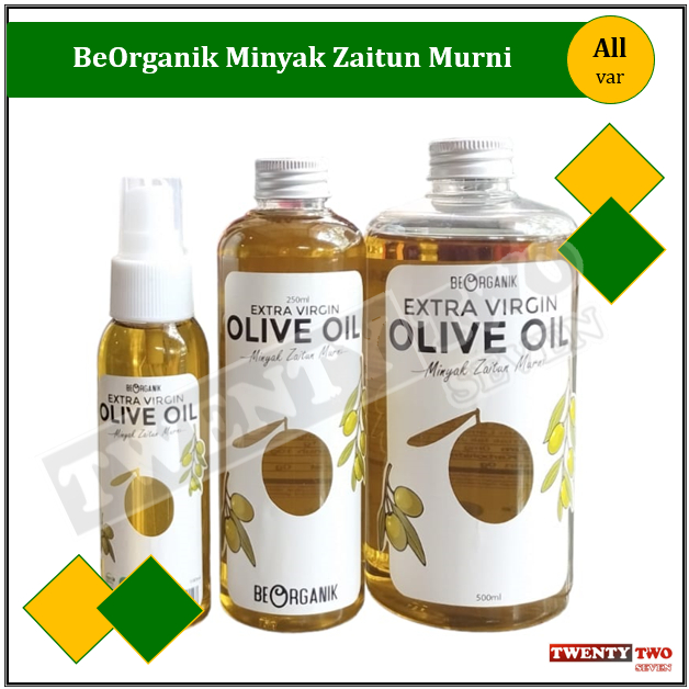 

BeOrganik Pure Olive Oil / Minyak Zaitun Murni ORGANIK
