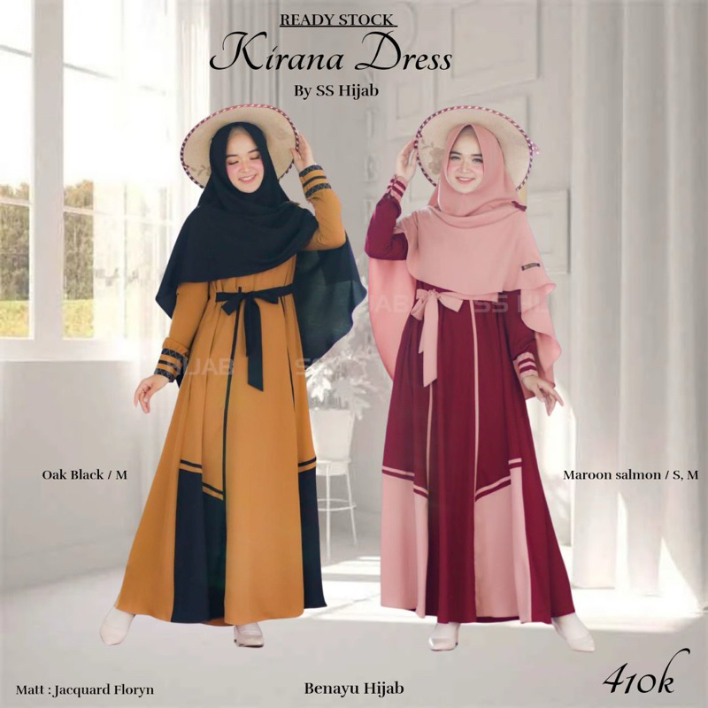 Kirana Gamis by SS hijab