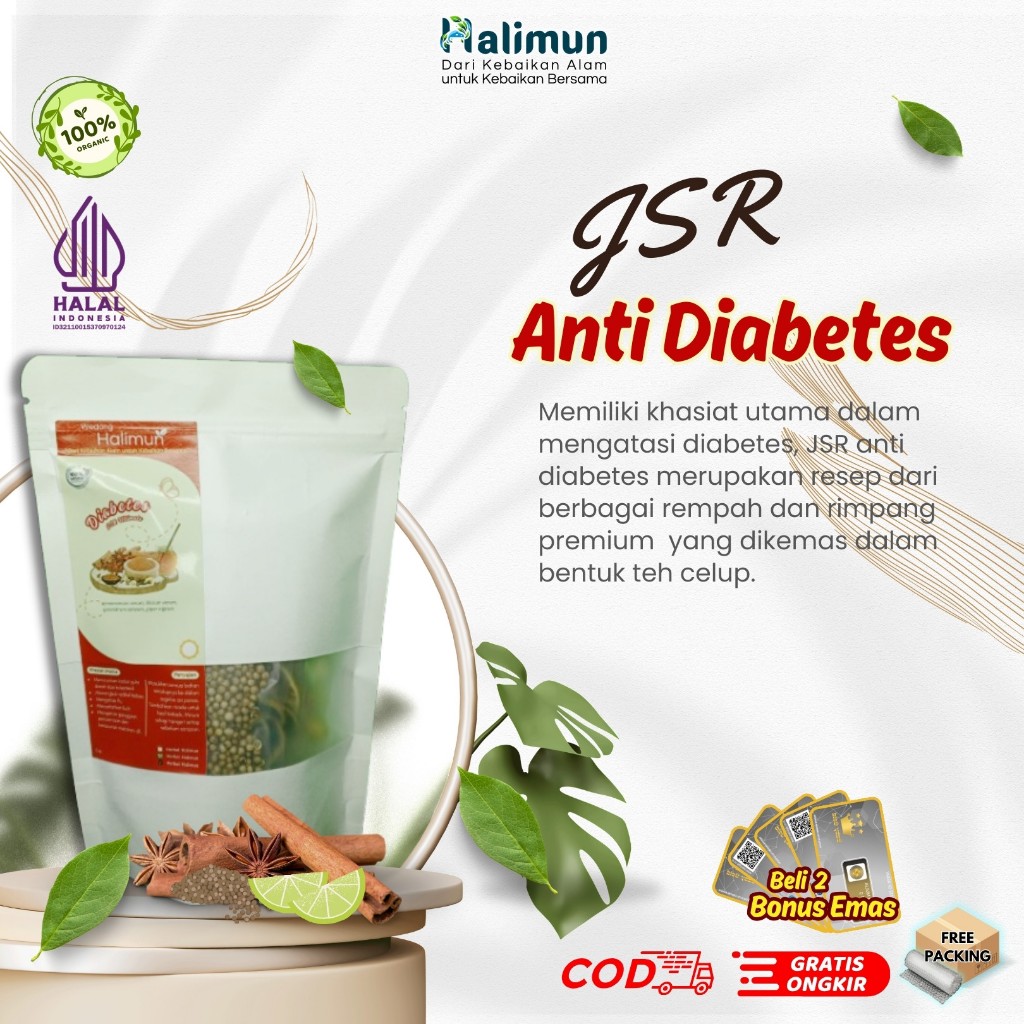 

Teh Celup Anti Diabetes JSR Herbal