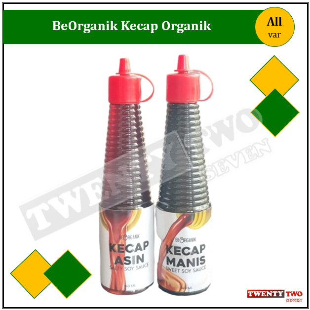 

BeOrganik Kecap Manis Asin ORGANIK 140 ml