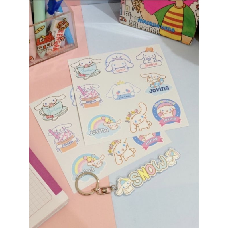

label nama custom