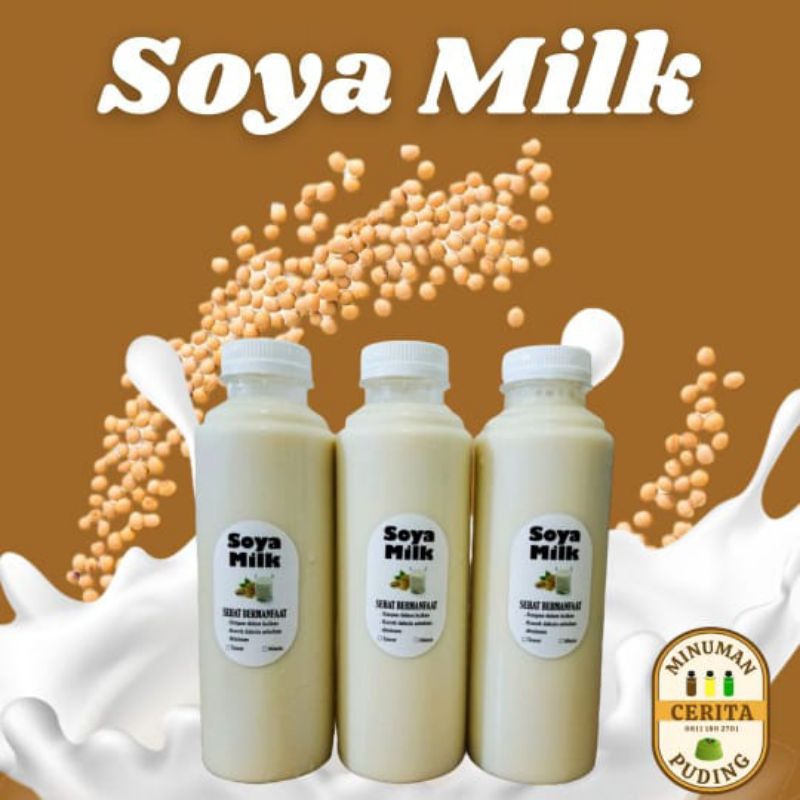 

susu kedelai atau soya milk 250 ml