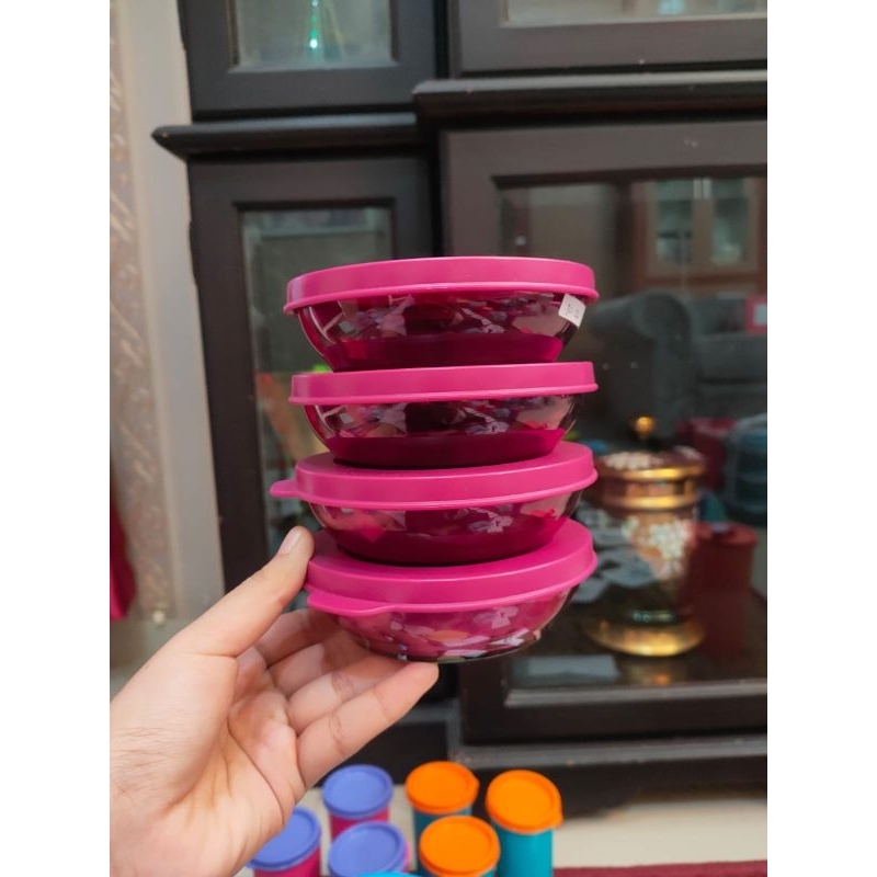 Tupperware Original Promo Bowl Crystal Mini 180ml Mangkok Crystal Mini Tempat Mpasi