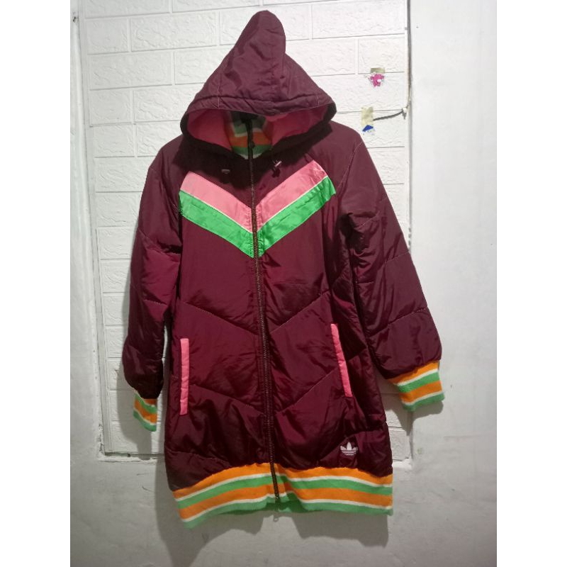PL JAKET BULANG ADIDAS ORIGINAL SIZE L