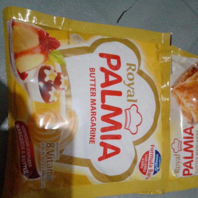 

Royal palmia butter margarine mentega 200gr
