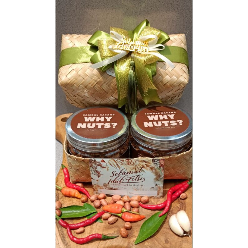 

Sambal Kacang WHY NUTS - Hampers Double Jar