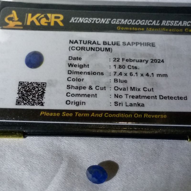 NATURAL BLUE SAPHIRE SRILANKA