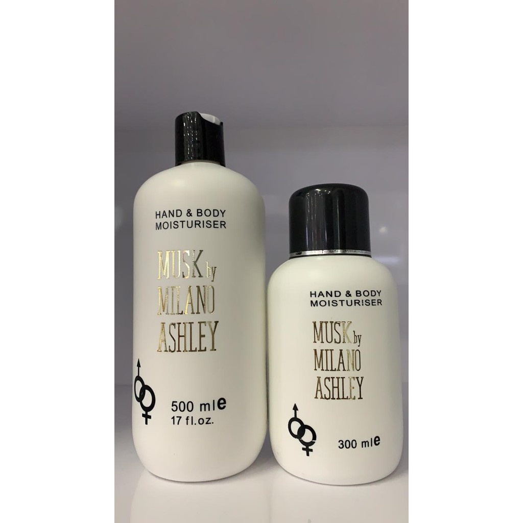 MUSK BY MILANO ASHLEY HAND&BODY MOISTURISER