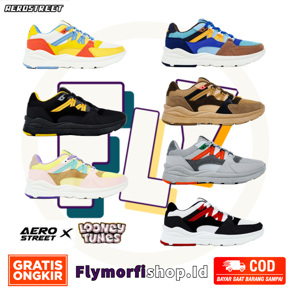 [LIMITED] Aerostreet X Looney Tunes 37-44 | Aerostreet X Sunpride 37-44