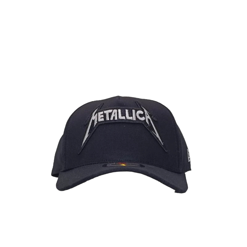 New Era Cap Metallica Black White La