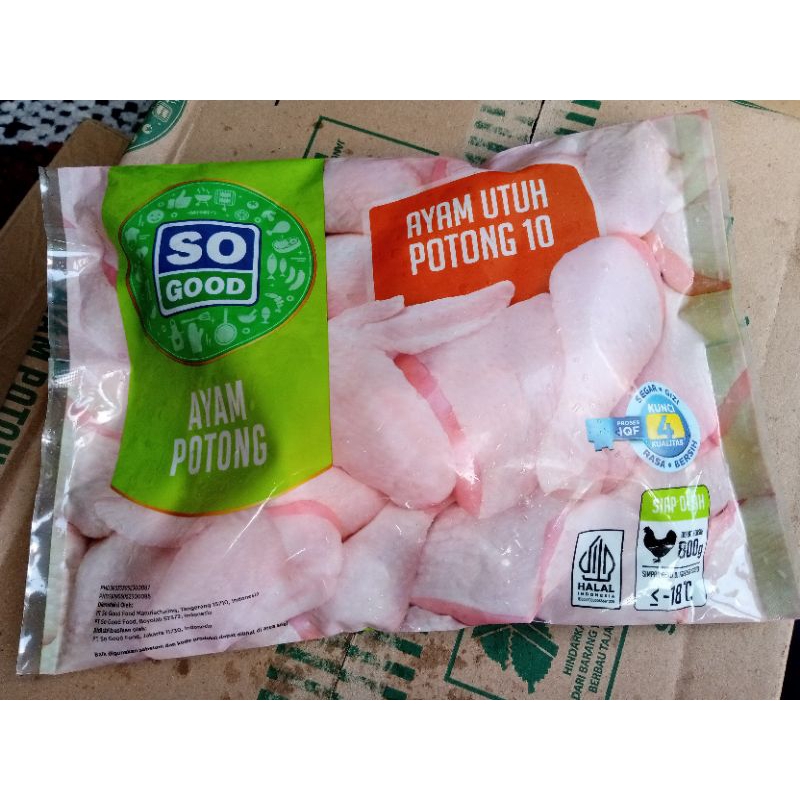 

So Good Ayam Potong isi 10 berat ±1kg
