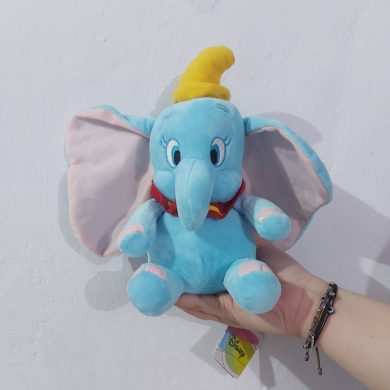 Disney Dumbo Blue Elephant Circus Plush Or1 Newtag
