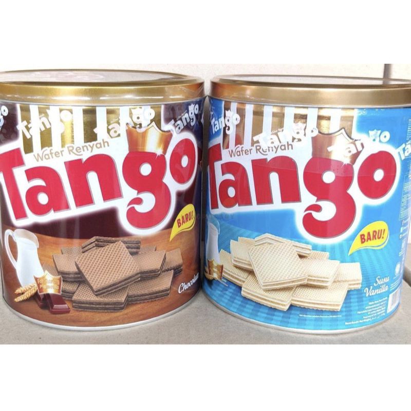 

￼Tango Wafer Kaleng Choco&Vanila 300 gram