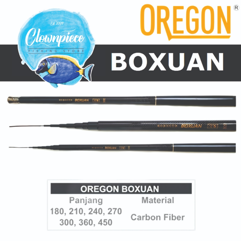 Joran Tegek Oregon Boxuan / Joran Pancing Oregon Boxuan / Joran Tegek Pancing Oregon Boxuan / Tegek 