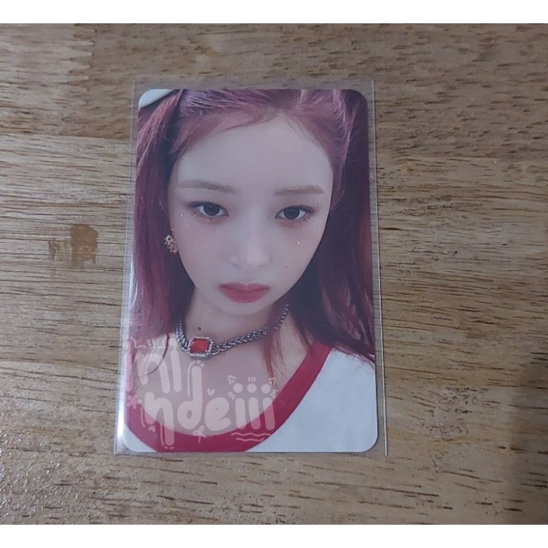 Photocard Rei Either Way Zoom Mine ive official