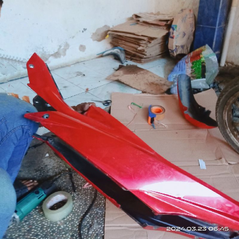 Body Bodi Satria Fu Facelit/FL Original Second Copotan,